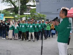 Aksi Bersih-bersih di Sejumlah Ruas Jalan, Warnai Peringatan Hari Peduli Sampah Tingkat Kota Sukabumi