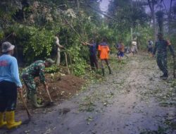 Akses Jalan Desa Mekarjaya ke Desa Cikarang Kecamatan Cidolog Bisa Kembali Dilewati