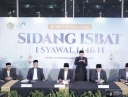 Pemerintah Tetapkan 1 Syawal 1446 H Jatuh pada 31 Maret 2025