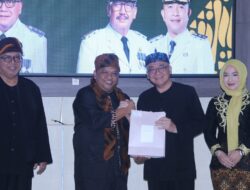 Ketua DPRD Kab Sukabumi Hadiri Pisah Sambut Bupati dan Wakil Bupati