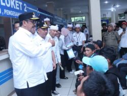 Bupati Sukabumi Kunjungi Samsat Palabuhanratu, Monitoring Pelaksanaan Program Pemutihan Pajak Kendaraan