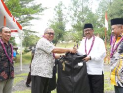 Halal Bihalal dan Sertijab Ketua Mabicab Gerakan Pramuka Kabupaten Sukabumi