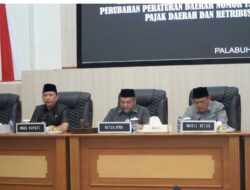 Fraksi-Fraksi DPRD Kab Sukabumi Sampaikan Pandangan Umum Terhadap Nota Pengantar Bupati Kaitan Raperda PDRD