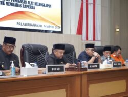 Rapat Paripurna Ke-12/2025 DPRD Kab Sukabumi, Bupati Sampaikan Jawaban atas Pandangan Umum Fraksi-fraksi Terkait Raperda PDRD