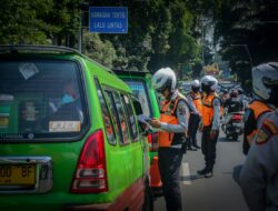 Langgar Aturan, Puluhan Angkot di Kota Bogor Terjaring Operasi