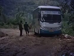 Jalan Darurat di Sagaranten Kembali Rusak, Himbauan PU Kab Sukabumi : Kendaraan Berat Hindari Jalur