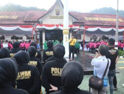 Peringati HUT ke-79 Bhayangkara, Polres Sukabumi Gelar Olahraga Bersama