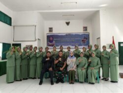Serap Aspirasi Prajurit dan Ibu-ibu Persit, Anggota DPR RI Dr. Desy Ratnasari Kunjungi Kodim 0622/Kab. Sukabumi