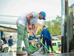 Wakil Wali Kota Bogor Pimpin Langsung Operasi Bersih di Jalan MA Salmun