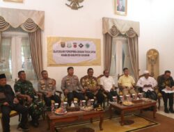 Forkopimda Kab Sukabumi Gelar Pertemuan Lintas Agama: Kuatkan Persatuan, Jaga Kodusivitas serta Kerukunan Umat