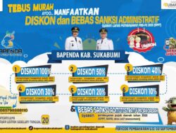 Bapenda Kab Sukabumi Gulirkan Program Tebus Murah, Bayar PBB P2 2025 Dapat Pembebasan, Baca Penjelasannya!