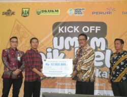 Kick Off UMKM Naik Kelas, Bupati Sukabumi Tegaskan UMKM Pondari Penting Pembangunan Ekonomi Kerakyatan