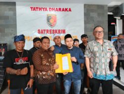 Tuntut Proses Hukum Penghina Kiai Fajar Laksana, Santri dan Alumni Al-Fath Geruduk Polres Sukabumi Kota