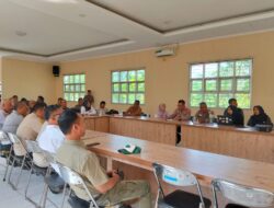 Rakor Pengamanan Jelang Kedatangan Gubernur Jabar dan Menteri LH Ke Cikembar Kabupaten Sukabumi