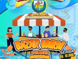 Peringati Harlah ke-52, DPK KNPI Palabuhanratu Sukabumi Gelar Bazzar UMKM Pelajar dan Mahasiswa