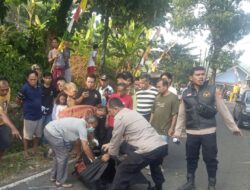 Lakalantas Truk Toronton dengan Sepeda Motor di Jalan Palabuhanratu Bantargadung, Pemotor Meninggal Dunia