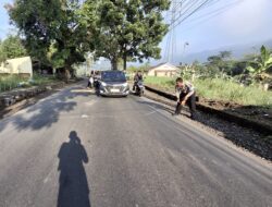 Kecelakaan Tragis di Jalan Raya Palabuhan II Sukabumi, Pengendara Motor Tewas di Tempat Kejadian