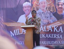 Bupati Sukabumi Hadiri Milangkala ka 102 Desa Sukakersa, Ajak Perkuat Kolaborasi Membangun Desa  