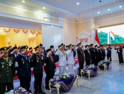 Para Pejabat Pemkot Bogor dan Forkopimda Hadiri Upacara Detik-detik Proklamasi Secara Virtual