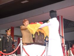 Upacara Penurunan Bendera HUT RI ke-80, Wabup Sukabumi : Refleksikan Perjuangan Pahlawan