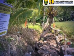 Peduli terhadap Petani, Dinas PU Kabupaten Sukabumi Bangun Irigasi di Cisolok
