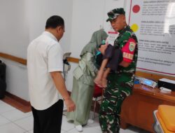 Seorang Anak Warga Gunungguruh Kritis Akibat Gizi Buruk, Dandim 0607/KS Gercep Lakukan Pertolongan