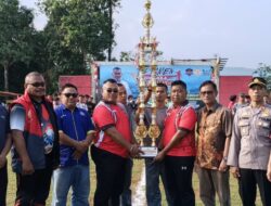 Reintegrasi Sosial Warga Binaan, Lapas Warungkiara Gelar Turnamen Sepak Bola U-19