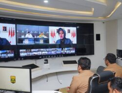 Bupati Sukabumi Didampingi Sekda dan Kadisdagin Ikuti Rakor Pengendalian Inflasi Tahun 2025