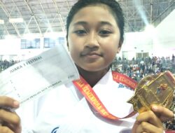 Neng Ratu Siswi SMPN 13 Kota Sukabumi Ukir Prestasi Membanggakan, Juarai Senkaido Open International