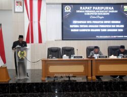 Paripurna DPRD Kab Sukabumi, Bupati Sampaikan Nota Pengantar Raperda APBD 2026