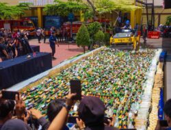 Polresta Bogor Kota Musnahkan 38.875 Miras Ilegal
