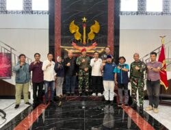 Kunjungan Silaturahmi PWI Provinsi Banten ke Markas Grup 1 Kopassus, Perkuat Komunikasi dan Semangat kebangsaan