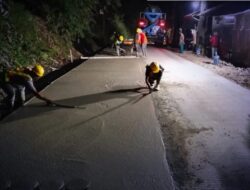 DPU Kab Sukabumi Rekonstruksi Ruas Jalan Nagrak-Cibadak, Gunakan Metode Perkerasan Beton Semen