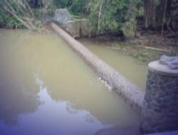 Bendungan Leuwi Bangga di Kecamatan Cibadak Rampung Diperbaiki, Pengairan Normal Kembali