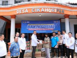 Imigrasi Sukabumi Peduli Bencana, Serahkan Bantuan Bagi Warga Terdampak di Kecamatan Cosilok