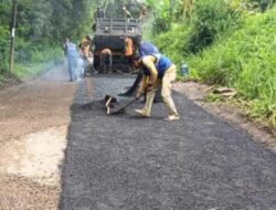 DPU Kabupaten Sukabumi Rehabilitasi Ruas Jalan Cikukulu-Caringin dengan Metode Coldmix