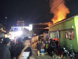 Si Jago Merah Lahap Rumah Warga di Cibatu Cisaat Sukabumi, Ini Kronologisnya