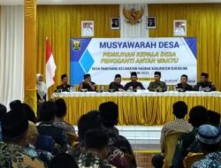 Pilkades PAW Desa Pawenang, Hilman Nulhakim Terpilih Secara Aklamasi