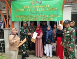 Peringati Hari Juang TNI AD, Kodim 0607/KS Gelar Baksos Pembuatan Akte Kelahiran Bagi Warga Sukabumi