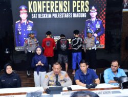 Polrestabes Bandung Ungkap Kasus Pengeroyokan di Bojongloa Kidul