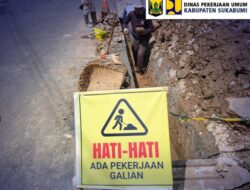 Jaga Kontruksi Jalan Tetap Kuat, Dinas PU Kab Sukabumi Lakukan Normalisasi Drainase Jalan Caringin-Cidahu
