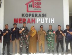 Dorong Penguatan Ekonomi Wilayah, Dandim 0607/KS Tinjau Program Koperasi Merah Putih di Kebon Pedes