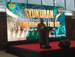 Syukuran HUT Ke-75 Penad, Mayjen TNI Kosasih : Bekerja Dengan Hati Mengabdi Untuk Negeri