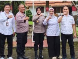 Tingkatkan Pengamanan Lingkungan Perkantoran, Kasat Binmas Polres Sukabumi Kota Kunjungi Kantor Perhutani