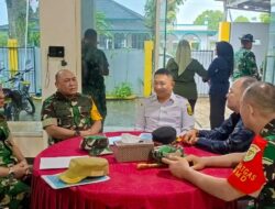 Tim WASEV Mabesad Tinjau Progres TMMD Ke-127 Kodim 0607/Kota Sukabumi di Desa Parakanlima