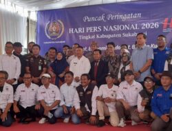 Wakil Bupati Sukabumi Andreas Ajak Insan Pers Jadi Cahaya Informasi dan Mitra Strategis Pembangunan