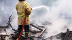 Petugas Damkarmat Sagaranten Berhasil Jinakkan Si Jago Merah di Margaluyu