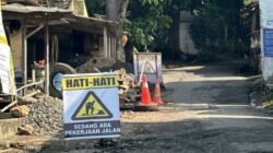 Dinas PU Sukabumi Perbaiki Jalan Pakuwon-Cipeuteuy, Perlancar Konektivitas antar Wilayah