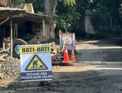 Dinas PU Sukabumi Perbaiki Jalan Pakuwon-Cipeuteuy, Perlancar Konektivitas antar Wilayah