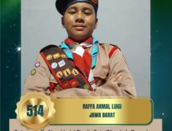 Raffa Akmal, Siswa SMP IT Andalusia Sukabumi Bidik Posisi 5 Besar Duta Olimpiade Pramuka Indonesia